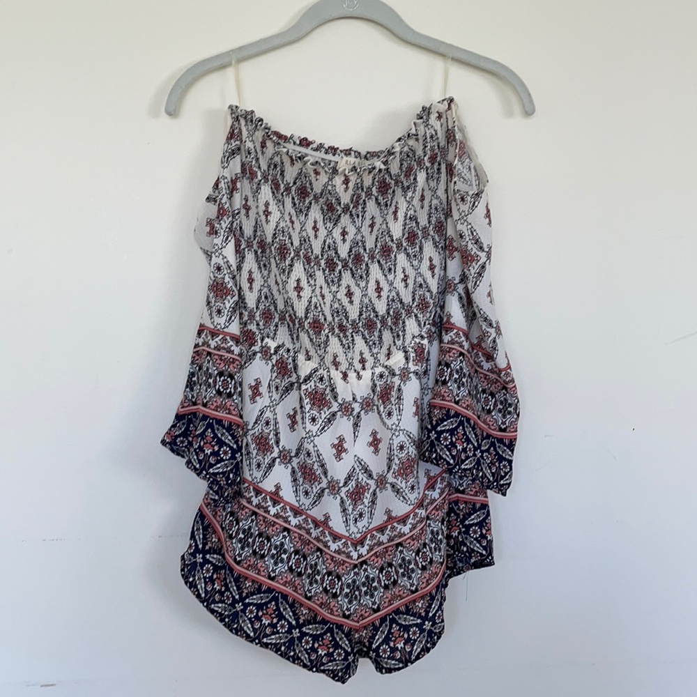 Off the shoulder romper